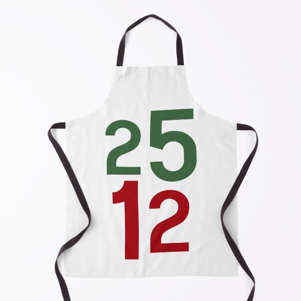 Item preview, 25 12 Numbers Christmas Day Red and Green designed and sold by OneThreeSix.