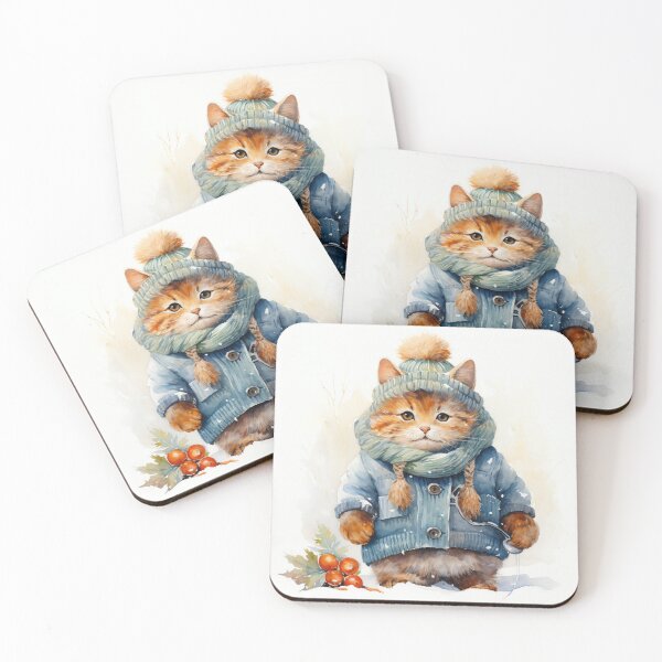 Item preview, Cat's Cozy Season: Feline Charm designed and sold by LittleLuvies.