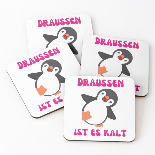 Item preview, draussen ist es kalt funny germany saying designed and sold by AngelArtss.