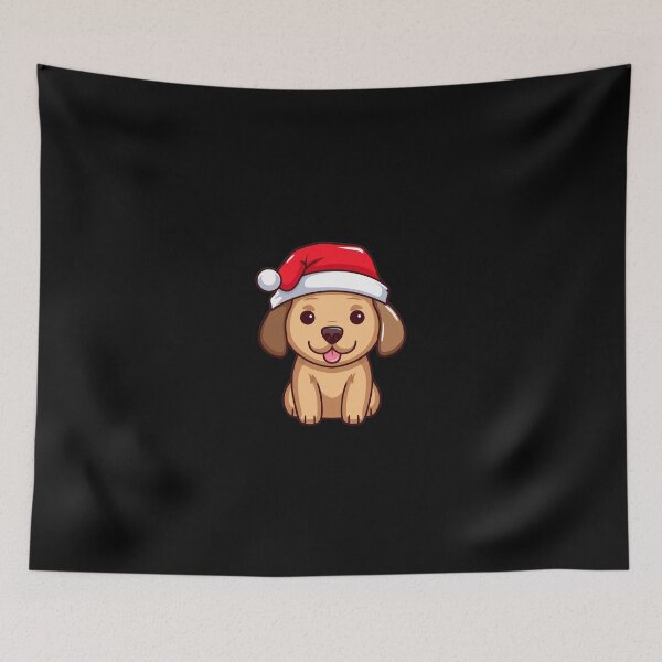 Item preview, Kawaii Labrador Retriever Christmas designed and sold by CUTEDOGGIEZ.