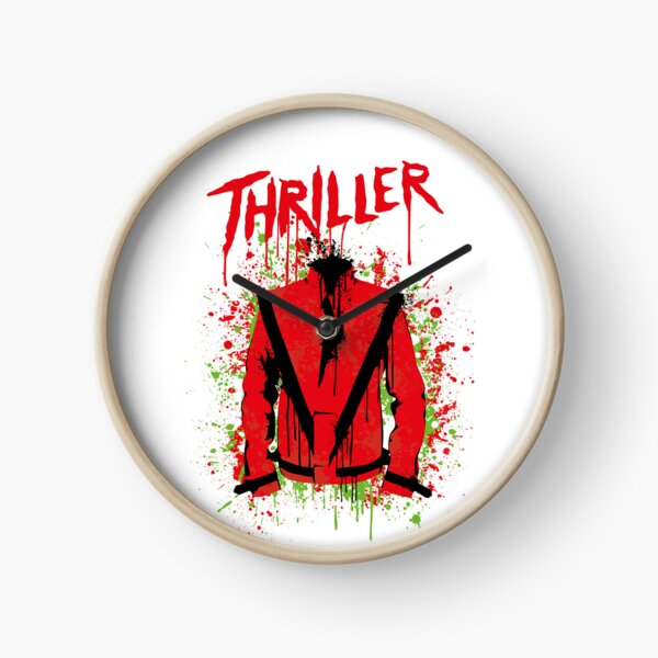 THRILLER (video jacket) Clock