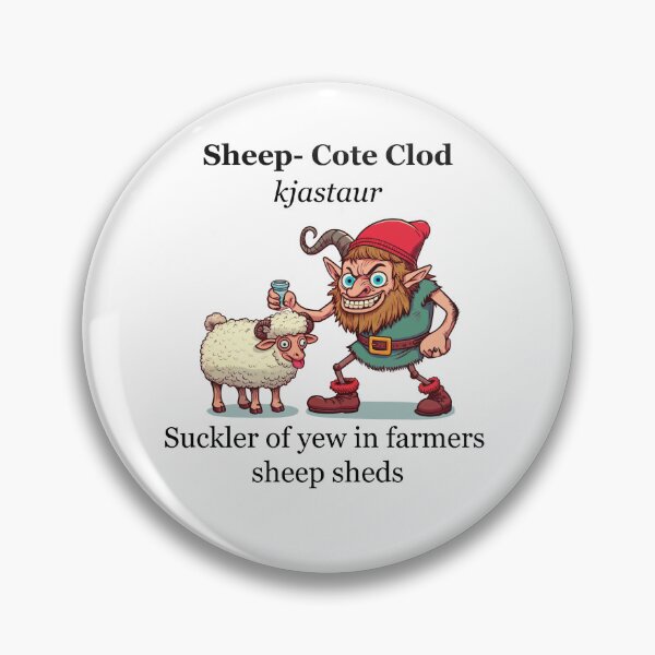 Item preview, The Yule Lads: Sheep-Cote Clod (kjastaur) designed and sold by BaldMonkDesigns.