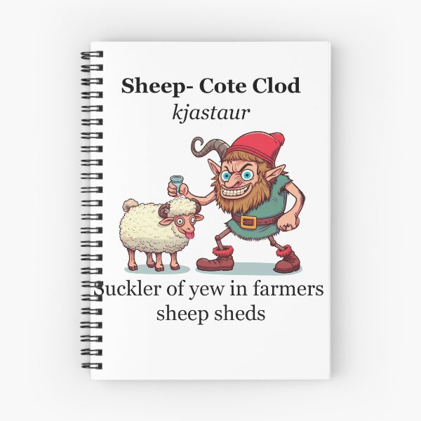 Item preview, The Yule Lads: Sheep-Cote Clod (kjastaur) designed and sold by BaldMonkDesigns.