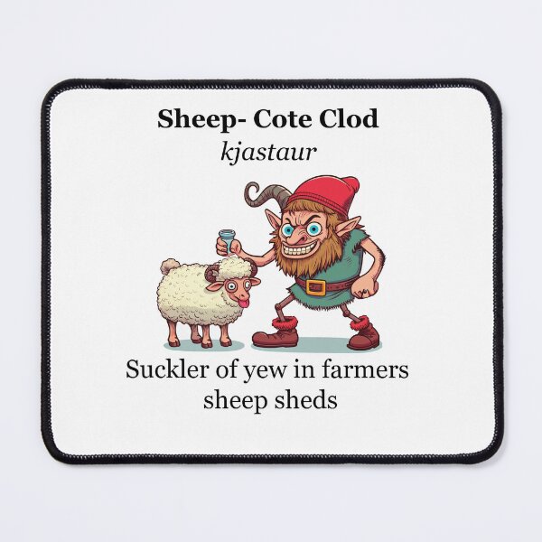 Item preview, The Yule Lads: Sheep-Cote Clod (kjastaur) designed and sold by BaldMonkDesigns.