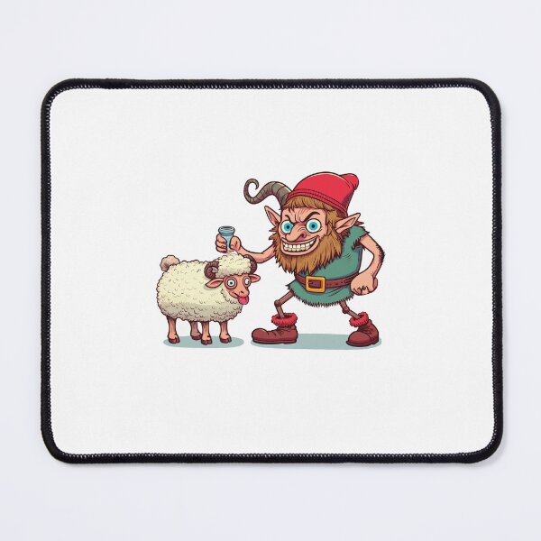 Item preview, The Yule Lads: Sheep-Cote Clod (kjastaur) without text designed and sold by BaldMonkDesigns.