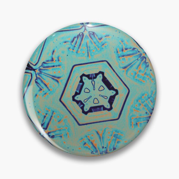 Item preview, Wilson Bentley Tabular Snowflake - 948, in Caribbean designed and sold by DreamingBeetle.