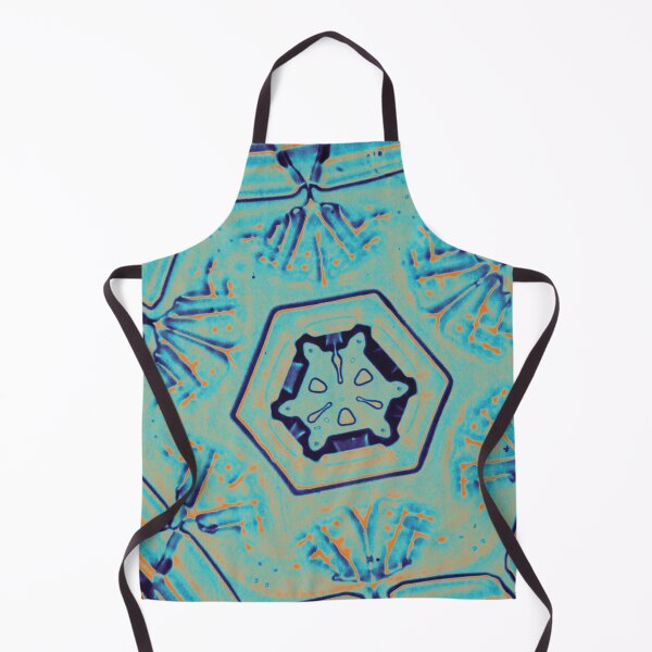 Item preview, Wilson Bentley Tabular Snowflake - 948, in Caribbean designed and sold by DreamingBeetle.