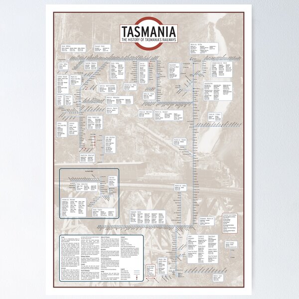 Item preview, The History of Tasmania's Railways designed and sold by trainsandtrams.