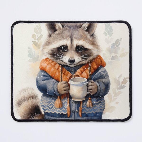 Item preview, Raccoon's Tea Break designed and sold by LittleLuvies.