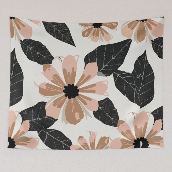 Item preview, Unique colorful pattern with flowers designed and sold by LuckyFamily.