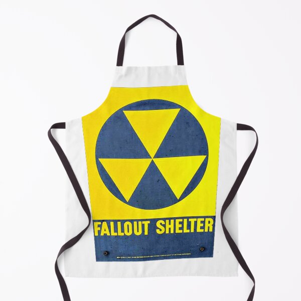 Item preview, Fall Out Shelter Sign, Yellow Fallout Shelter Signage designed and sold by BubbaCommerce.