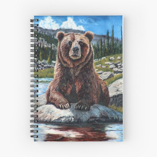 Item preview, Bear on a River designed and sold by Daniel Eskridge.