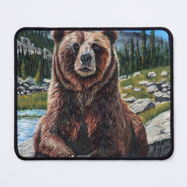 Item preview, Bear on a River designed and sold by Daniel Eskridge.