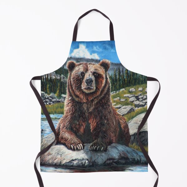 Item preview, Bear on a River designed and sold by Daniel Eskridge.