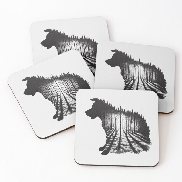 Item preview, Surreal Forest & Dog Shape Fusion designed and sold by Doddlaix.