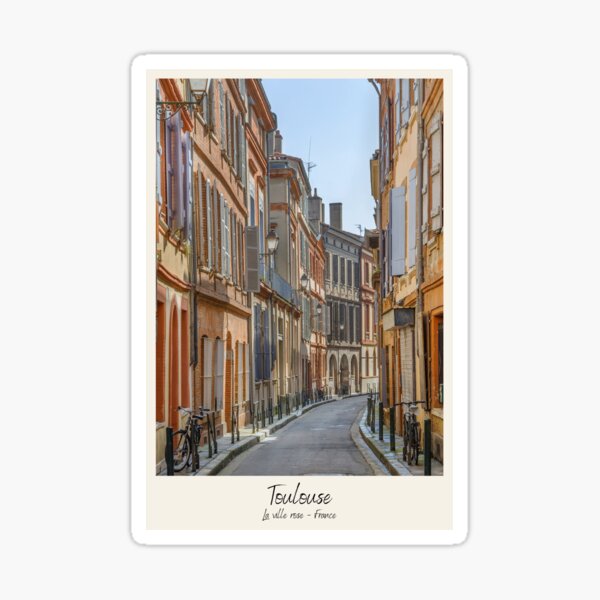 Artikel-Vorschau von Toulouse die Stadt, designt und verkauft von Findmeifyoucan.