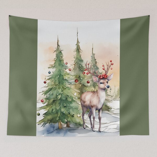 Item preview, CHRISTMAS DEER designed and sold by Tammera.
