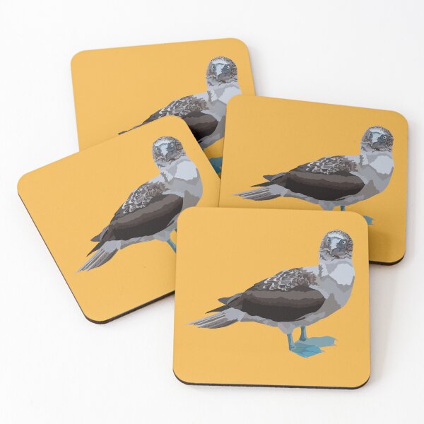 Item preview, B is for Blue Footed Booby, Blue-Footed Booby Illustration – Iconic Tropical Seabird Artwork designed and sold by PrettylittlepastelUk.
