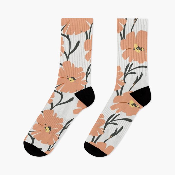 Item preview, Minimalist colorful pattern with flowers designed and sold by LuckyFamily.