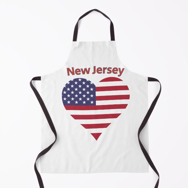 Item preview, New Jersey American Flag Heart designed and sold by Queen1120.