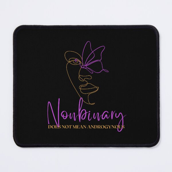 Item preview, Nonbinary Does Not Mean Androgynous designed and sold by Jess Reed.