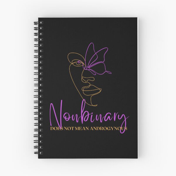 Item preview, Nonbinary Does Not Mean Androgynous designed and sold by Jess Reed.