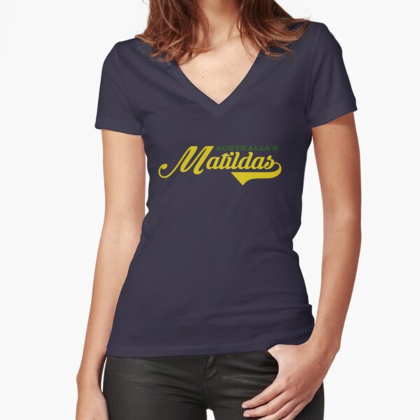 Matildas Fitted V-Neck T-Shirt