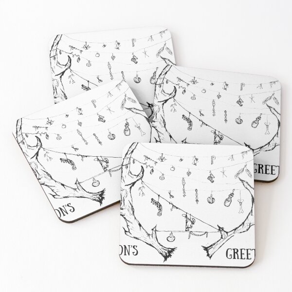 Item preview, Season's Greetings Antlers designed and sold by treecousin.