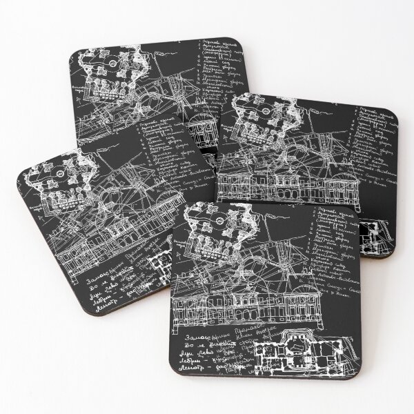 Item preview, architectural notes designed and sold by Marianna Tankelevich.