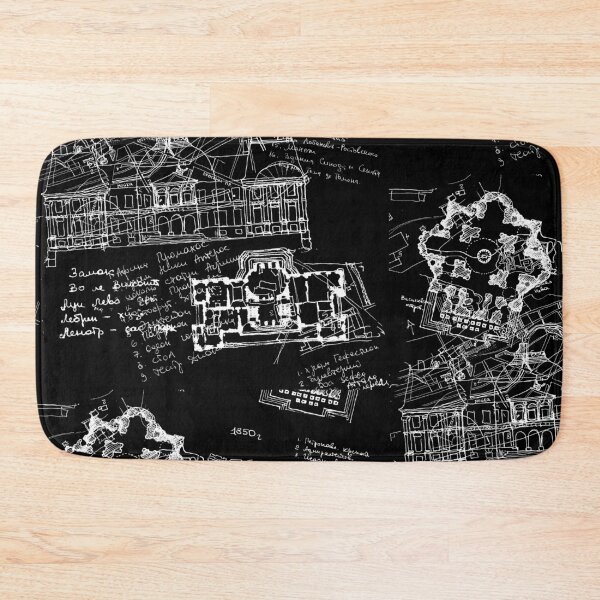 Item preview, architectural notes designed and sold by Marianna Tankelevich.