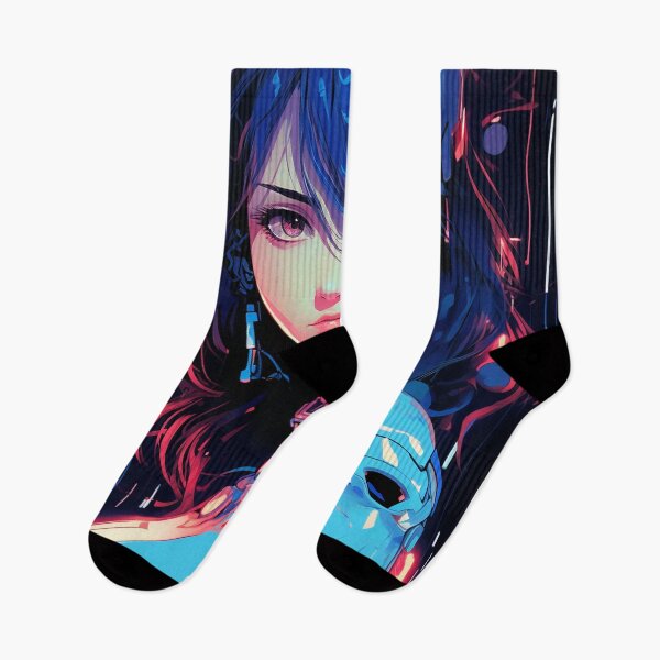 Item preview, Cyberpunk Girl designed and sold by ParadiseSlice.