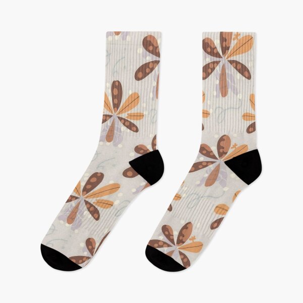 Item preview, Retro pattern with flowers designed and sold by LuckyFamily.