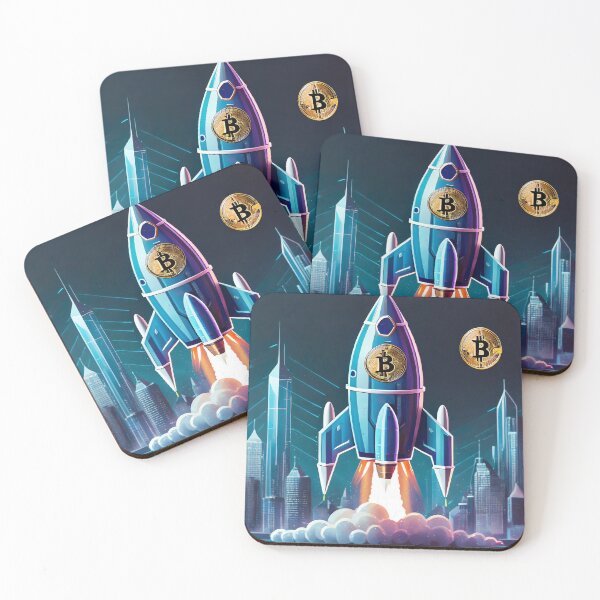 Item preview, Bitcoin Rocket designed and sold by BLOCKCHAINSBEST.