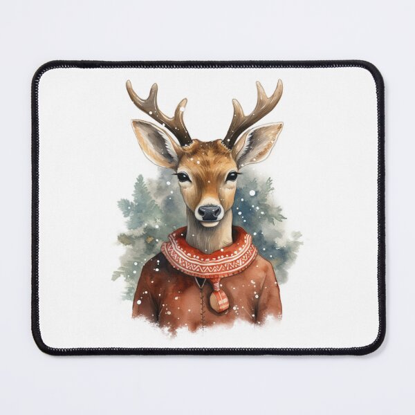 Item preview, Cute Christmas Xmas Deer designed and sold by OliveAndSnow.