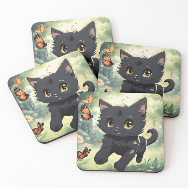Item preview, Trout Black Cat designed and sold by BlackCatGeneral.