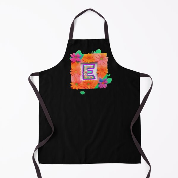 Item preview, Colorful paint floral E designed and sold by Roxburylane.
