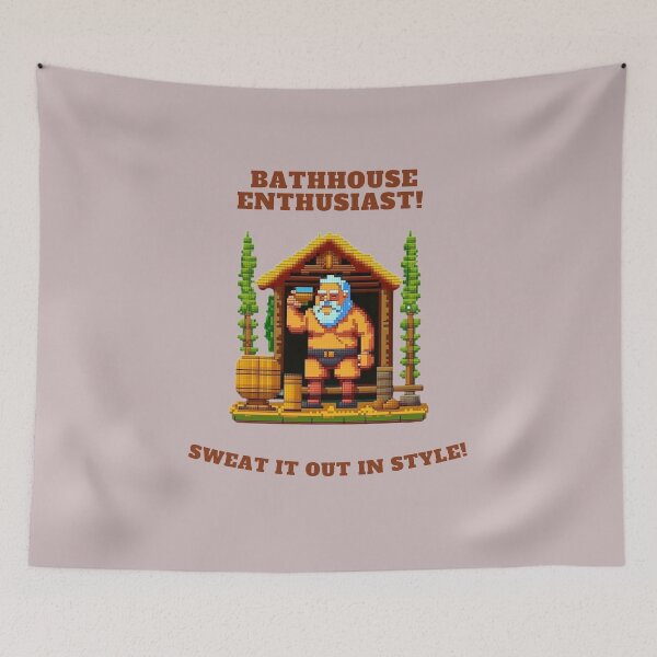Item preview, Sauna Lover Sauna Enthusiast designed and sold by BestChooseArt.
