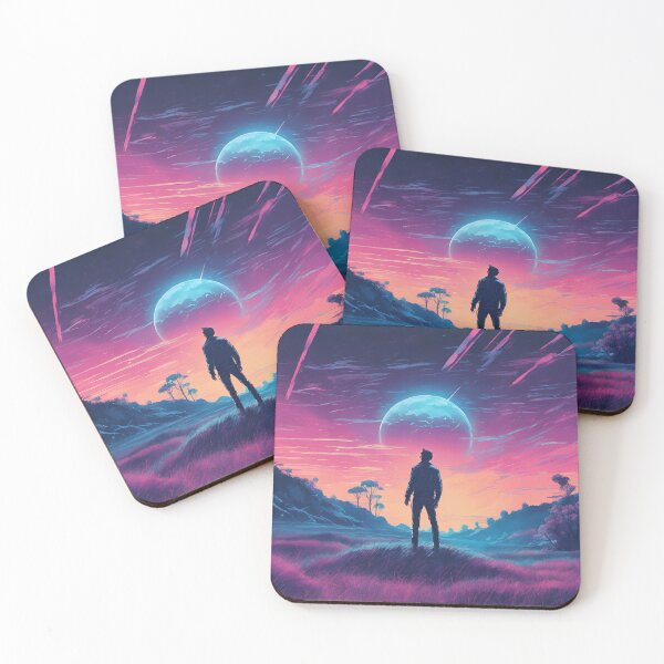 Item preview, Neon punk style Space traveler designed and sold by GraphicHabitatt.