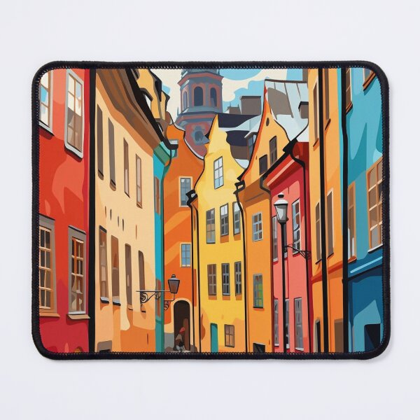 Item preview, Streets of Gamla Stan designed and sold by OdysseyArtworks.