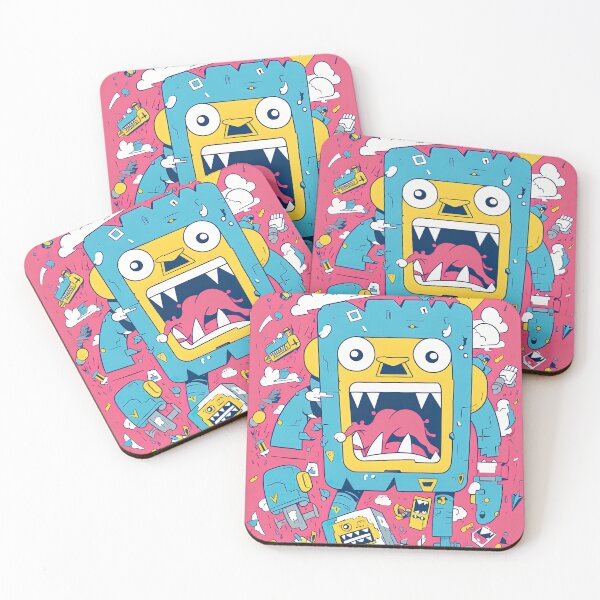 Item preview, Bot Brawl designed and sold by Retro Type.
