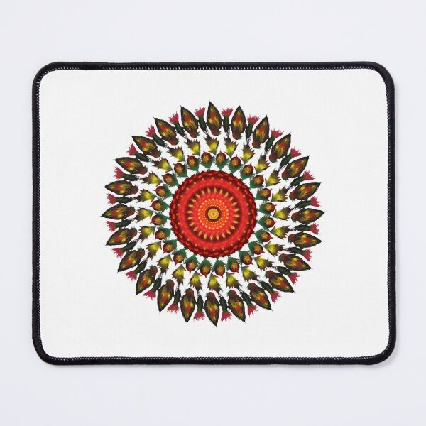 Item preview, colorido mandala floral designed and sold by PretaCafe.