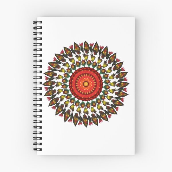 Item preview, colorida mandala floral designed and sold by PretaCafe.