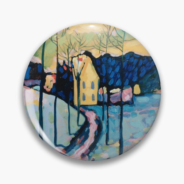 Item preview, Wassily Kandinsky, Winter Landscape designed and sold by Suzana Djordjevic.