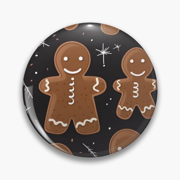 Artikelvorschau, Weihnachtsdekoration 2 Lebkuchenmänner entworfen und verkauft von DigitalPatternx.