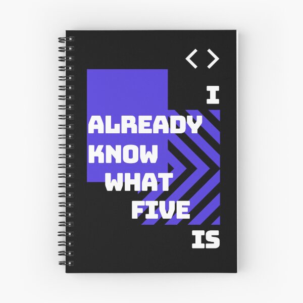 Item preview, I ALREADY KNOW WHAT FIVE IS designed and sold by stas0810.
