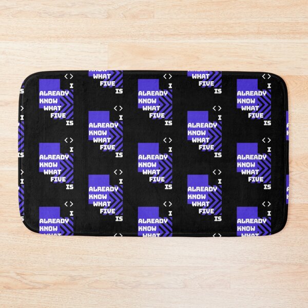 Item preview, I ALREADY KNOW WHAT FIVE IS designed and sold by stas0810.
