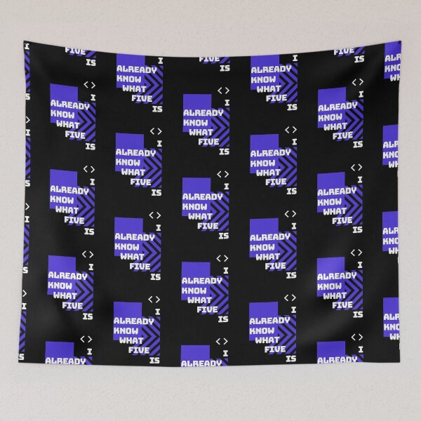 Item preview, I ALREADY KNOW WHAT FIVE IS designed and sold by stas0810.