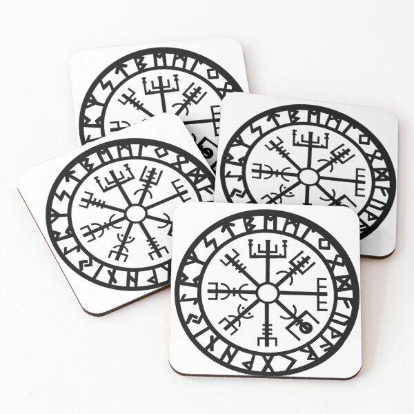 Item preview, Nordic Compass - Black linework designed and sold by Lozzamarie-art.