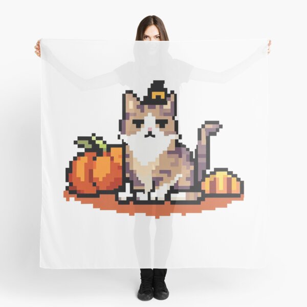 thanksgiving happy cat Scarf