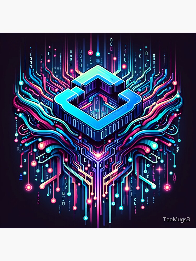 Thumbnail 3 of 3, Sticker, Dynamic Programming Design designed and sold by TeeMugs3.
